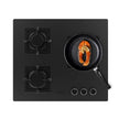 Cecotec Gas Plate 3 Lights for Natural Gas and Butane - Easy to Clean