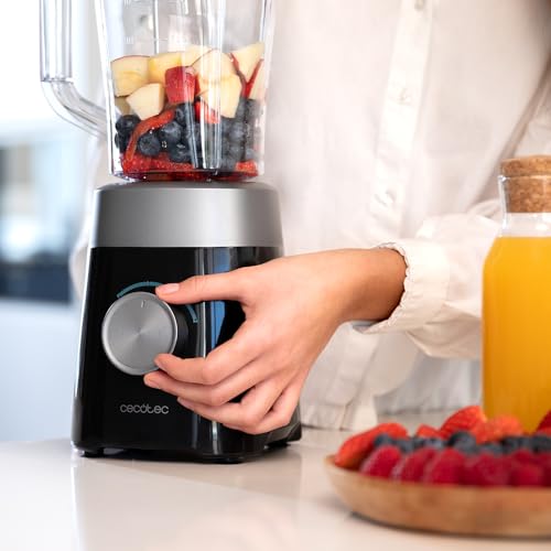 Cecotec Jug Blender Power Black Titanium 1300W With Pulse Function