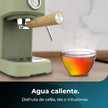 Cecotec Espresso Machine Compact Power 20 Retro Green - 1100W Fast Heating