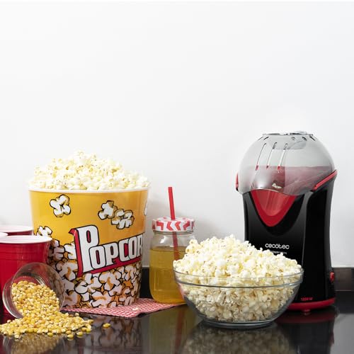 Cecotec Popcorn Machine With Convection Fun&Taste - Quick 2-Minute Popcorn