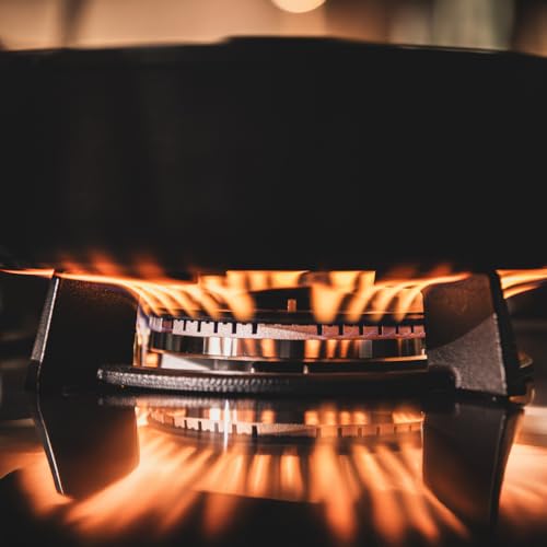 Cecotec Gas Cooker Bolero Squad G 3200S Glass Black - 6250W With WOK Burner