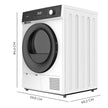 Cecotec Bolero Dresscode Dry 9300 Heat Pump Dryer 9 kg - Energy Efficient Drying