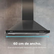 Cecotec Bolero Flux PM 604300 60cm Pyramid Cooker Hood - Powerful Suction