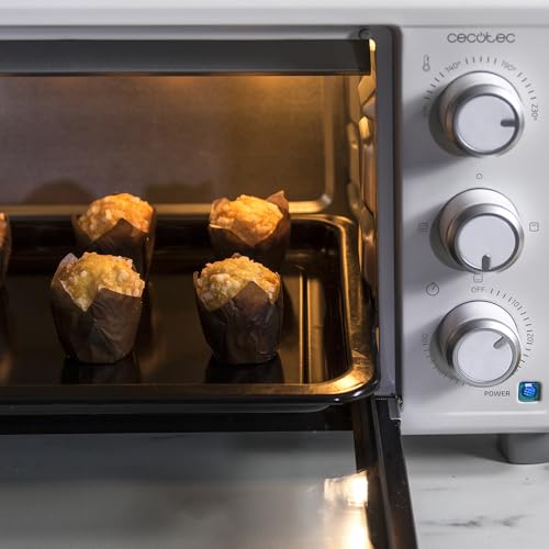 Cecotec Bake&Toast 2300 White 23L Table Oven - 1500W Power for Versatile Cooking