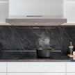 Cecotec 60 cm Wide Bolero Flux CM 602200 Stainless Steel Hood - High Suction Power
