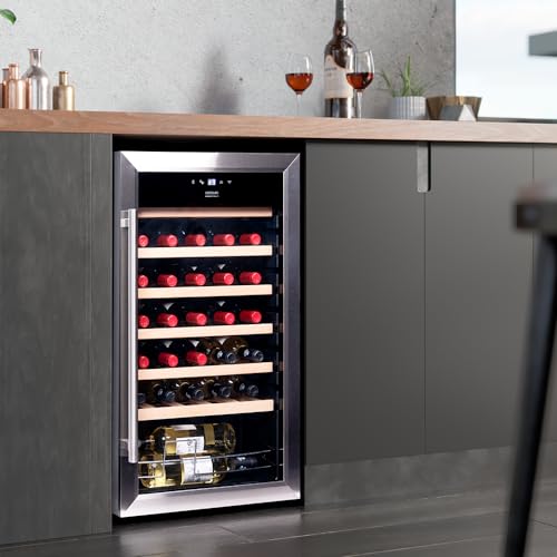 Cecotec Wine Cellar 34 Bottles With Compressor Cooling and Adjustable Temperature