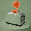 Cecotec Vertical Toaster Toastin' Time 850 Green - 850W Power, Perfect for Thick Bread