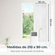 Cecotec Universal Insulating Cover for Windows - 100% Polyester, Prevents Hot Air