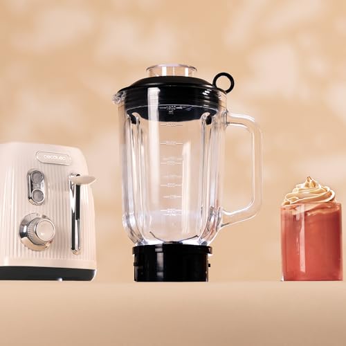 Cecotec Stand Mixer Retro Beige - 1200W Power for Perfect Blends
