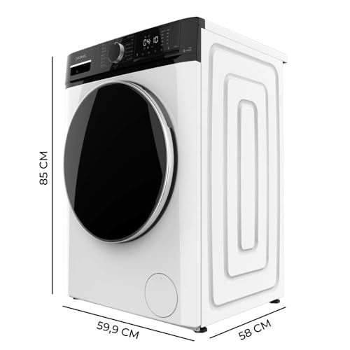 Cecotec Washing Machine 10Kg - Efficient Steam Cleaning