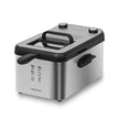 Cecotec CleanFry Infinity Electric Fryer with stainless steel design and cool touch handle