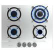 Cecotec Bolero Squad G 4200S Gas Stove in stainless steel with 4 burners and WOK burner