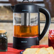 Cecotec ThermoSense Electric Kettle 1.7L in clear borosilicate glass with LED display