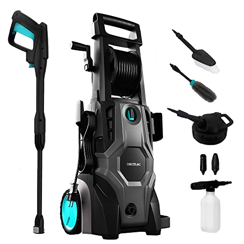Cecotec HydroBoost 2400 Pressure Washer with aluminum pump and adjustable foam bottle