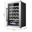Cecotec Wine Cellar Bolero GrandSommelier 2450 - 24 Bottles With Adjustable Temperature
