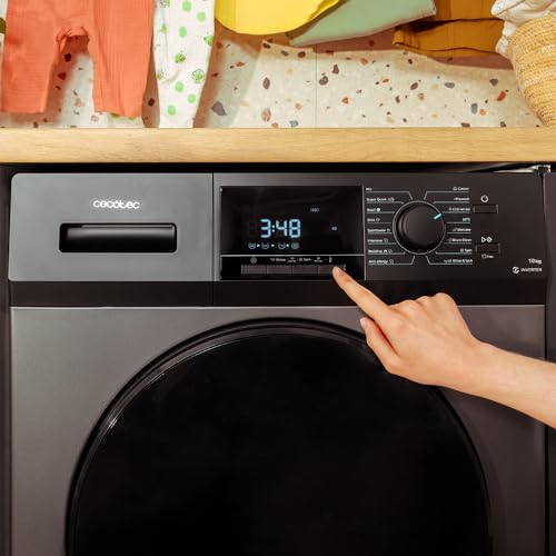 Cecotec Washing Machine 12 kg Front Load - Efficient & Quiet