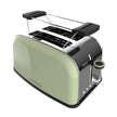 Cecotec Vertical Toaster Toastin' Time 850 Green - 850W Power, Perfect for Thick Bread