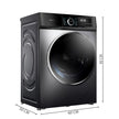 Cecotec Washing Machine 7 Kg Front Load With Steam Max for Allergy Care