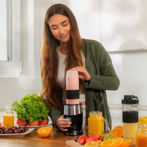 Cecotec Portable Blender Smoothies Power Titanium 900 ProGo - Perfect for On-the-Go