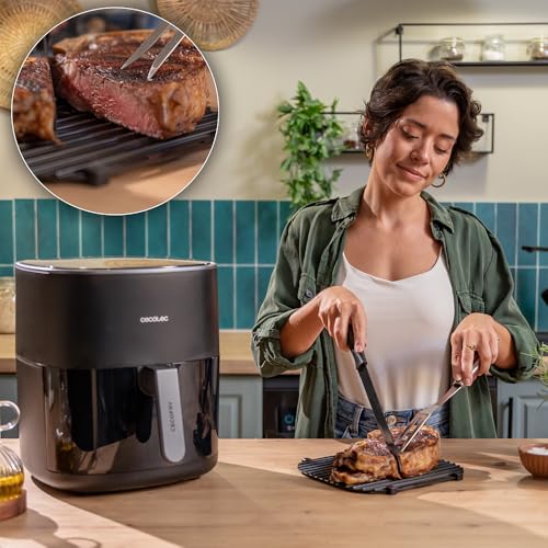 Cecotec FREIDORA 100500 CECOFRY&GRILL DU - 6.5L Capacity With 3-Year Warranty