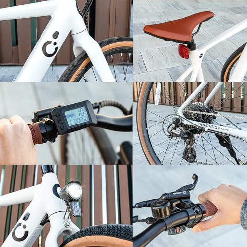 Cecotec Sprint Electric City Bike - 250 W, 70 Km Range, 8 Speed