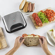 Cecotec Sandwich Maker With Non-Stick Coating - Perfectly Toasted Sandwiches