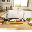Cecotec Tasty&Grill 2000 Electric Bamboo Plancha - Fast Cooking