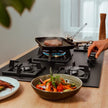 Cecotec Gas Plate 5 Burners for Natural Gas & Butane - Easy to Clean