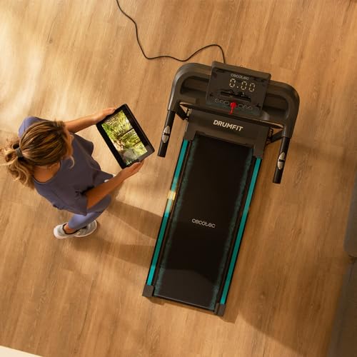 Cecotec DrumFit WayHome 1200 Sprint Foldable Treadmill - High Performance 600W