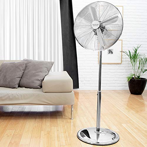 Cecotec EnergySilence 620 Retro Style Fan - Powerful 50W Airflow
