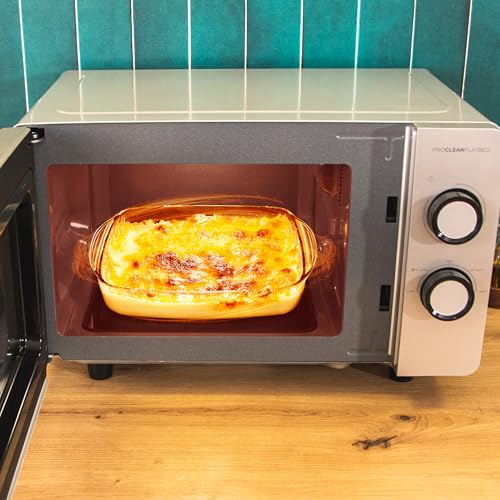 Cecotec Microwave With Grill ProClean 3160 - 20L Capacity, 700W Power, Even Cooking