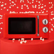 Cecotec ProClean 3110 Retro Red Microwave With Grill - 700W Power