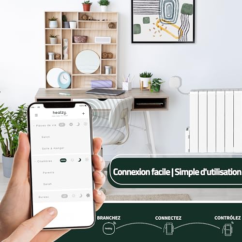 Heatzy Smart Thermostat Control Box - Manage Heaters Remotely