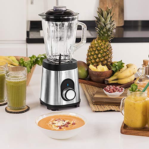 Cecotec Blender Glass Power Black Titanium 1000 W - Versatile Functionality