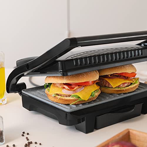 Cecotec Electric Grill RocknGrill 1000W - Non-Stick Convenience