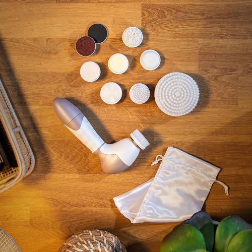 Cecotec FaceCare TotalClean Facial Cleansing Brush - 9 Attachments for All Skin Types
