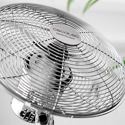 Cecotec EnergySilence 620 RetroDesk Fan - 40W Power, Quiet Operation