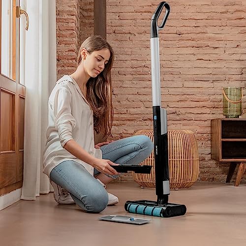 Cecotec FreeGo Wash Electric Mop - 40W Power & 40 Min Autonomy