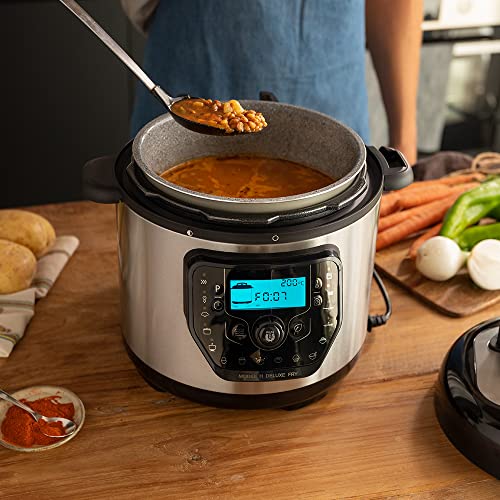 Cecotec Programmable Pot With Air Fryer - 6L, Healthier Cooking