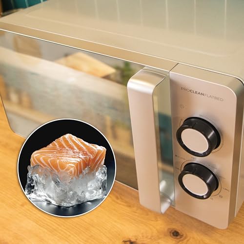 Cecotec Microwave With Grill ProClean 3160 - 20L Capacity, 700W Power, Even Cooking