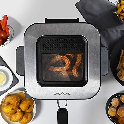 Cecotec CleanFry Infinity 1500 Deep Fryer - 1.5L Capacity, Non-Stick Pot