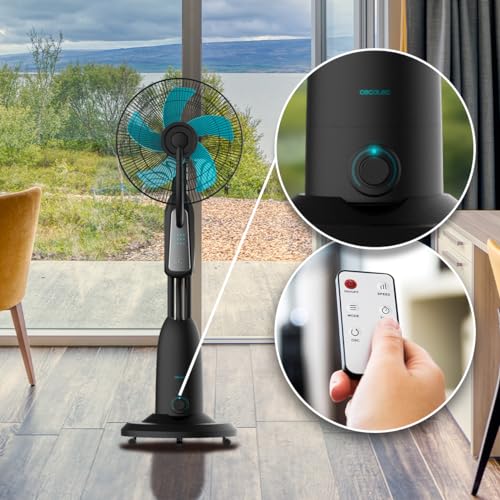 Cecotec Energysilence 490 Freshessence Fan With Remote Control and 2.8L Water Tank