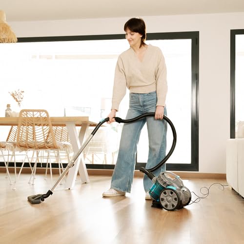 Cecotec Conga Rockstar Multicyclonic Compact X-Treme 800W Bagless Vacuum Cleaner in grey