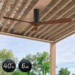 Cecotec Ceiling Fan With Remote and Wi-Fi - EnergySilence Aero 5500