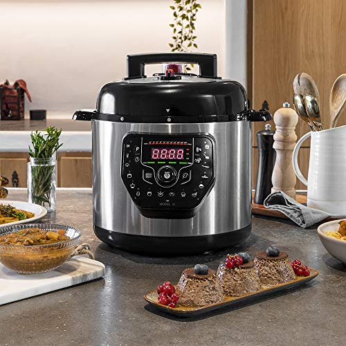 Cecotec GM H Programmable Pressure Cooker - Intelligent Cooking, 6L Capacity