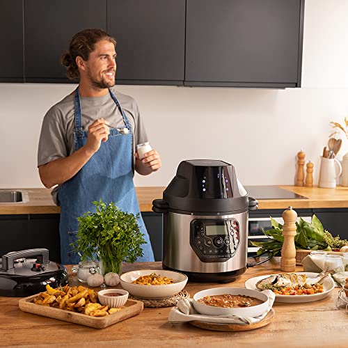 Cecotec Programmable Pot With Air Fryer - 6L, Healthier Cooking