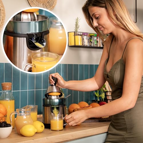 Cecotec Essential Vita Hyden 120 Electric Citrus Juicer - Effortless Juice Extraction