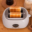 Cecotec Digital ClassicToast 8000 Beige Double Toaster - Retro Design With Digital Screen