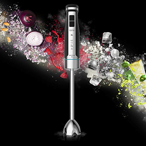 Cecotec PowerGear 1500 XL Pro Hand Blender - 21 Speeds + Turbo