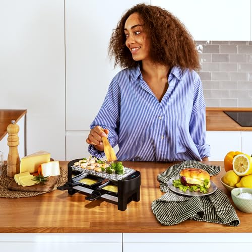 Cecotec Raclette Cheese & Grill 3200 - Smokeless Healthy Cooking